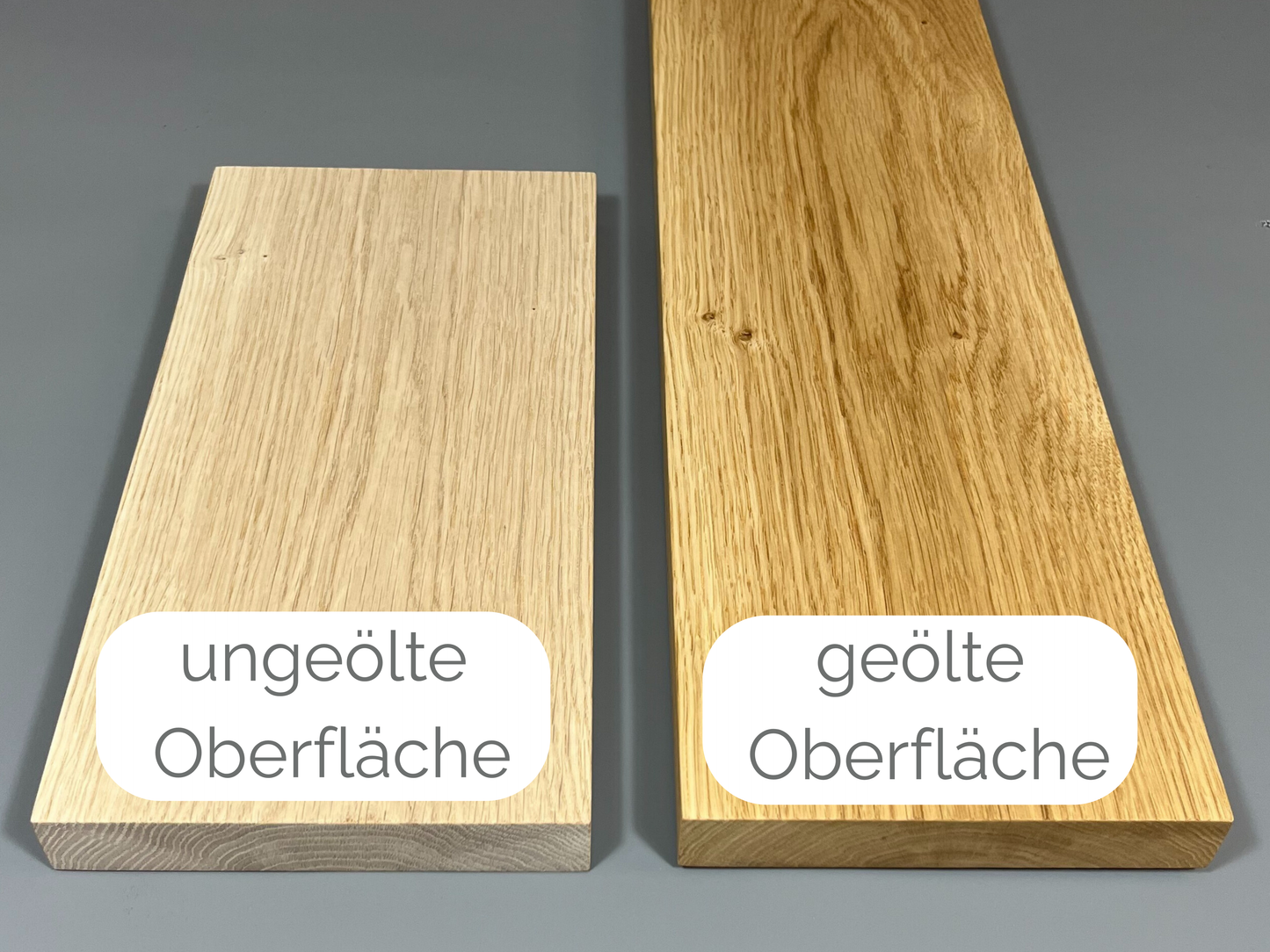 Rustikales Schlüsselbrett aus Massivholz Eiche - magnetisch & mit Ablage