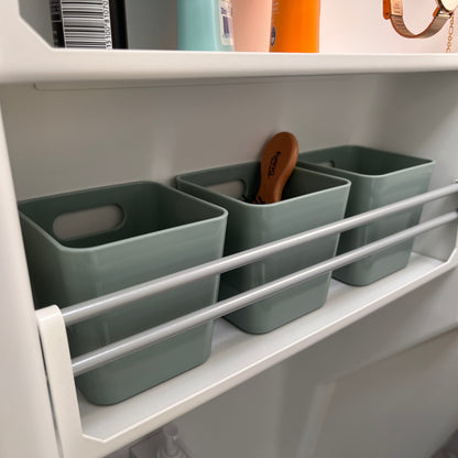 Aufbewahrungsbox VW Grand California 600 680 Bad - Farbe weiß, grau & silbergrün